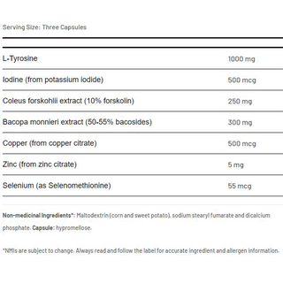 AOR Thyro Support 518mg 180 Capsules