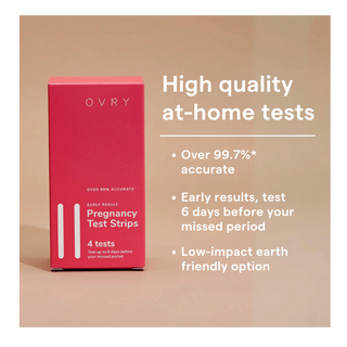 Ovry Pregnancy Test Strips Early Result 4 Counts