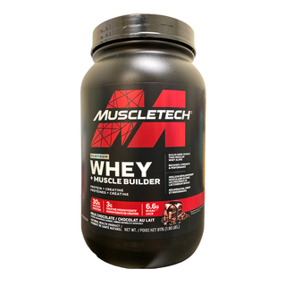 Muscle Tech Whey +Muscle Builder Milk Chocolate 1.8lbs