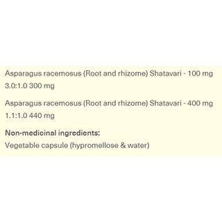 Sewanti Organic Shatavari 60 Veggie Caps