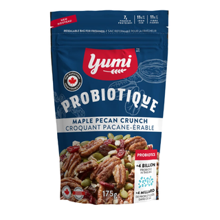 Yumi Organics Probiotique Maple Pecan Crunch 175g