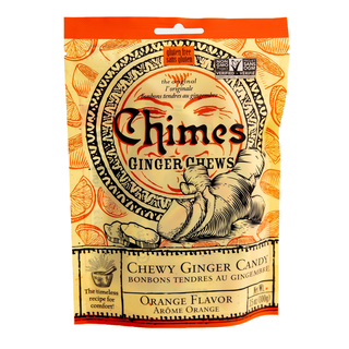 Chimes Ginger Chews Orange100g