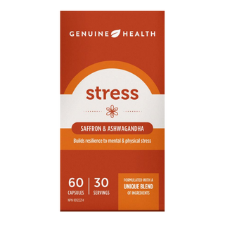 Genuine Health Saffron Stress 60 Capsules