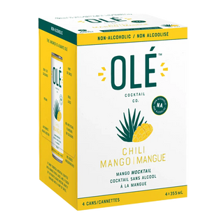 Ole Cocktail Co Non-Alcoholic Mocktail Chili Mango 4x355mL