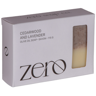 Zero Soap Co Soap Bar Cedarwood And Lavender 115g