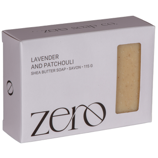 Zero Soap Co Soap Bar Lavender And Patchouli 115g