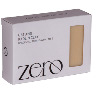 Zero Soap Co Soap Bar Oat And Kaolin Clay 115g