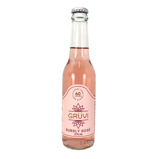 Gruvi Bubbly Rose Alcohol Free Wine 4x275mL