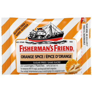 Fisherman's Friend Cough Lozenges Orange Spice  22 Lozenges