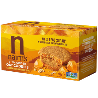 Nairn's Oat Cookies Stem Ginger 200g