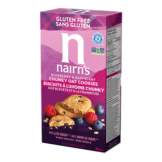 Nairn's Chunky Oat Biscuit Breaks Blueberry & Raspberry 160g