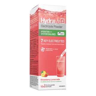 Hydralyte Hydration with System Balance Strawberry Lemonade 10x6.2g