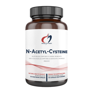 Designs For Health N-Acetyl-Cysteine 120 Veggie Caps