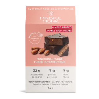 Mindful Monk Functional Fudge Almond Almighty 54g