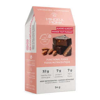 Mindful Monk Functional Fudge Almond Almighty 54g