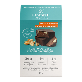 Mindful Monk Functional Fudge Perfectly Peanut 54g