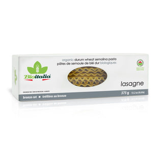 Bioitalia Organic Durum Wheat Semolina Pasta Lasagne 375g