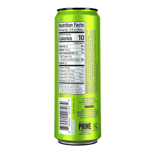 Prime Energy Drink Lemon Lime 355mL