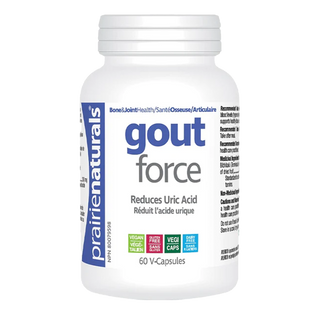 Prairie Naturals Gout Force 60 Veggie Caps