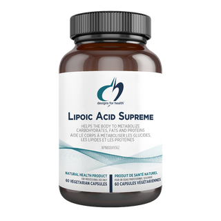 Designs For Health Lipoic Acid Supreme 60 Veggie Caps