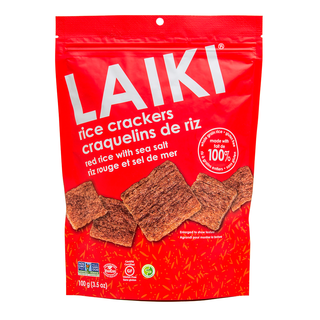 Laiki Rice Crackers Red Rice 100g