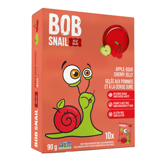 Bob Snail Fruit Jelly Apple Sour Cherry 90g