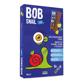 Bob Snail Fruit Strips Apple Pear Blueberry 84g