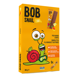 Bob Snail Fruit Strips Pear Mango 84g