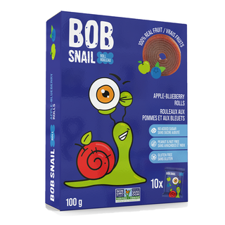 Bob Snail Fruit Rolls Apple Blueberry 100g