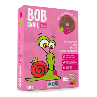 Bob Snail Fruit Rolls Apple Raspberry 100g