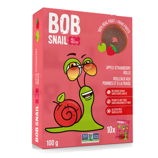 Bob Snail Fruit Rolls Apple Strawberry 100g