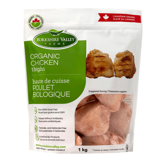 Yorkshire Valley Farms Organic Chicken Thighs 1kg