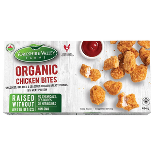 Yorkshire Valley Farms Organic Chicken Bites 454g