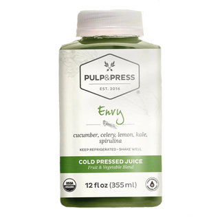 Pulp And Press Organic Cold Pressed Juice Envy 355mL