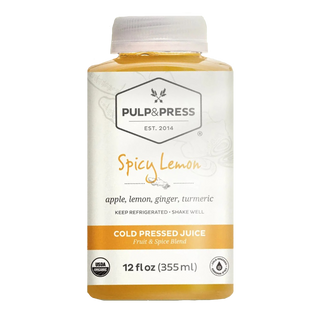 Pulp And Press Organic Cold Pressed Juice Spicy Lemon 355mL