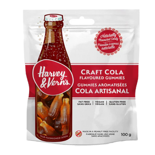 Harvey And Vern's Gummies Craft Cola 100g