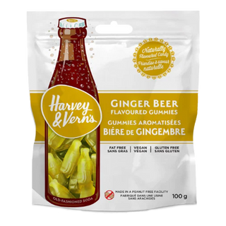 Harvey And Vern's Gummies Ginger Beer 100g