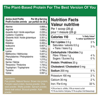 Active Green Pro Vegan Protein +Greens Vanilla 520g