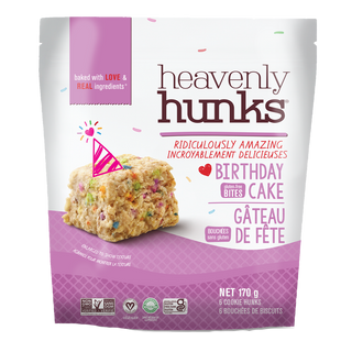 Heavenly Hunks Cookie Bites Birthday Cake 170g