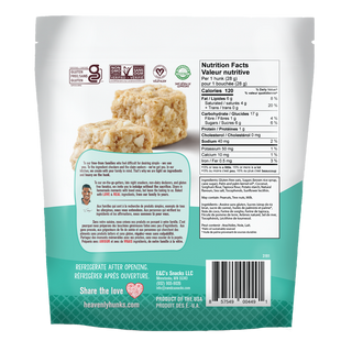 Heavenly Hunks Cookie Bites Oatmeal White Chip 170g