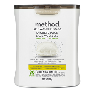 Method Dishwasher Lemon Mint 30 Packs