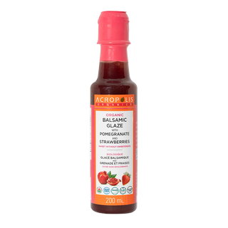 Acropolis Organic Balsamic Glaze With Pomegranate And Strawberries 200mL