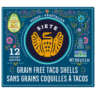 Siete Taco Shells Grain Free 156g