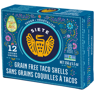 Siete Taco Shells Grain Free 156g