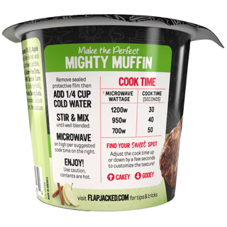 Flapjacked Mighty Muffins Cinnamon Apple 1.94 oz