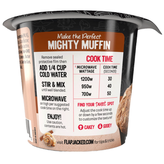 Flapjacked Mighty Muffins Cinnamon Roll 1.94 oz