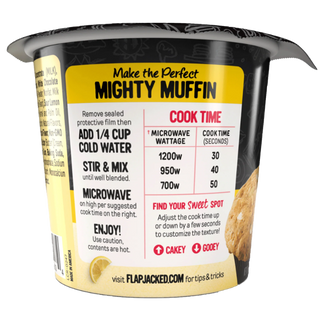 Flapjacked Mighty Muffins Lemon Cream 1.94 oz