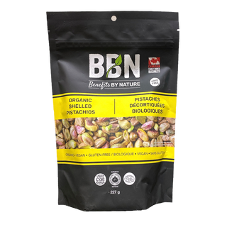 Benefits By Nature Organic Shelled Pistachios 227g