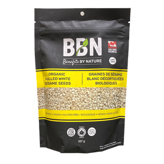 Benefits By Nature Organic Sesame Seeds Hulled White 227g