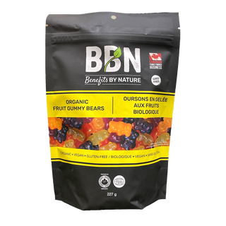 Benefits By Nature Organic Fruit Gummy Bears 227g